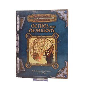 Deities and Demigods Dungeons & Dragons 881650000 April 2002 Hardcover